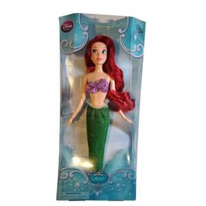 2014 Disney Store Classic Princess Ariel Doll 12” NIB The Little Mermaid